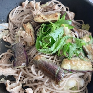 なす蕎麦